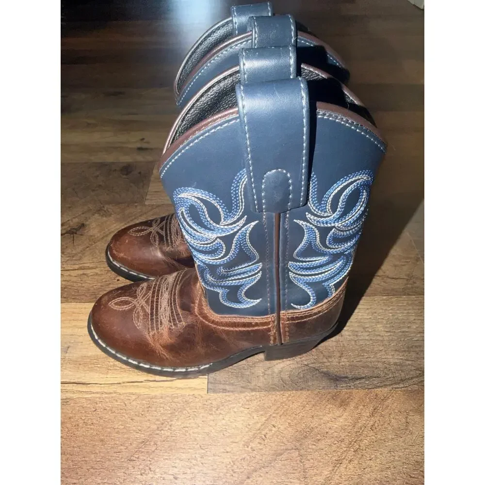 Cody James boys holt-two tone western boots